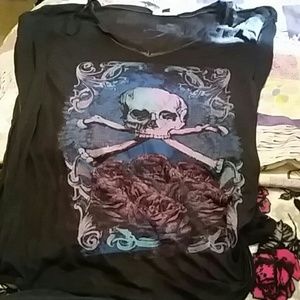 Rock & republic sheer top